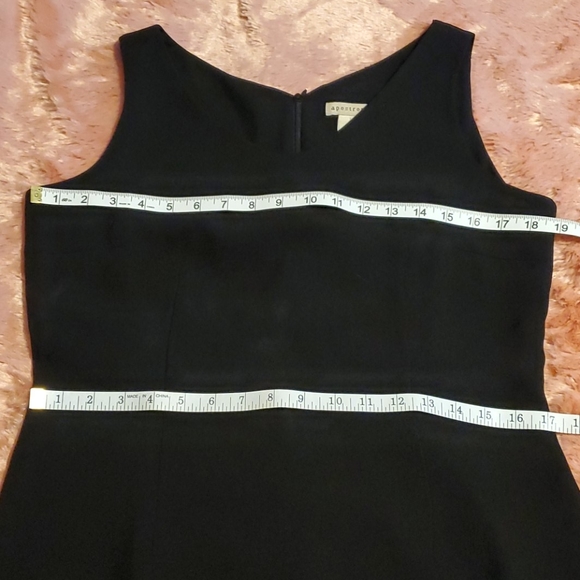 Classy Fully Lined Black Apostrophe Dress - Picture 9 of 11